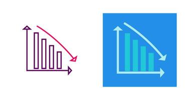 Descending bar Vector Icon