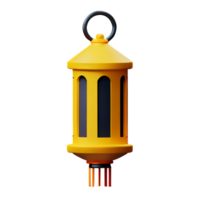 lantern 3d rendering icon illustration png