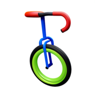 fiets 3d renderen icoon illustratie png