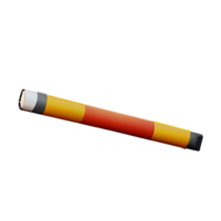 cigarett 3d tolkning ikon illustration png