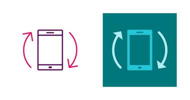 Auto rotation Vector Icon