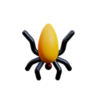 Spinne 3d Rendern Symbol Illustration png