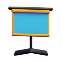 board 3d rendering icon illustration png