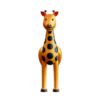 Giraffe 3d Rendern Symbol Illustration png