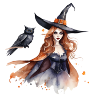 contento Halloween giorno clipart, Halloween giorno composizione, generativo ai png