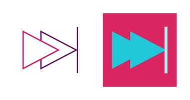 Move to End Vector Icon