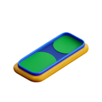 parkera 3d tolkning ikon illustration png