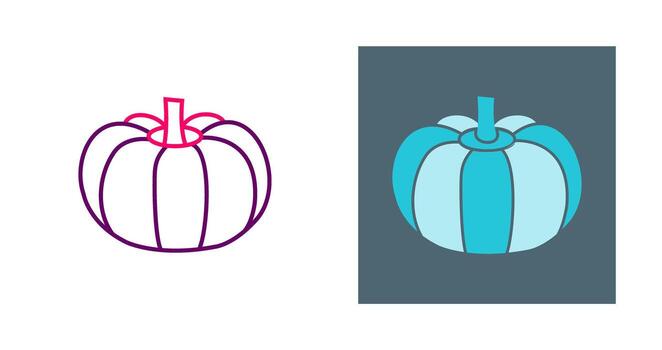 icono de vector de calabaza