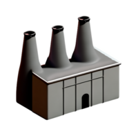 usine 3d le rendu icône illustration png