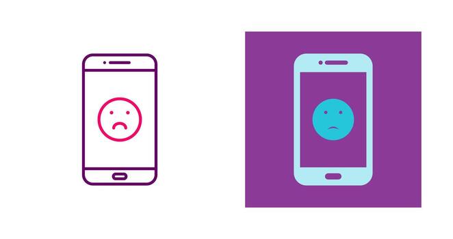 Sad Face Vector Icon