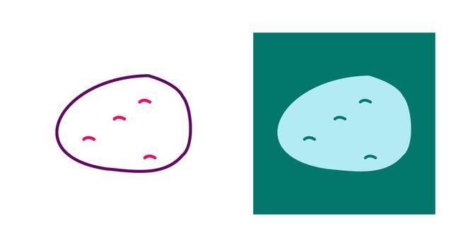 Potato Vector Icon