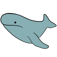 whale under sea png