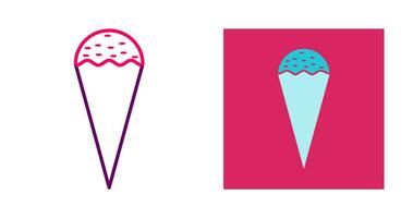 Cone icecream Vector Icon