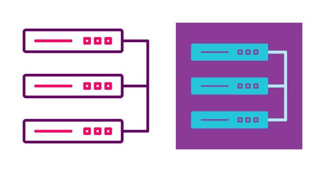 Data Center Vector Icon