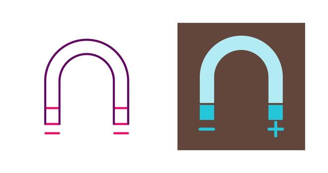 Magnetism Vector Icon