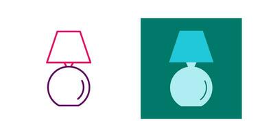 Table Lamp Vector Icon