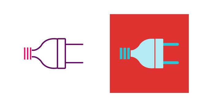 Electric Plug Vector Icon