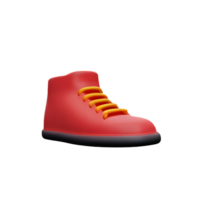 schoenen 3d renderen icoon illustratie png