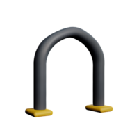 arco 3d interpretazione icona illustrazione png