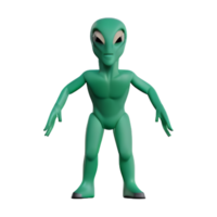 alieno 3d interpretazione icona illustrazione png