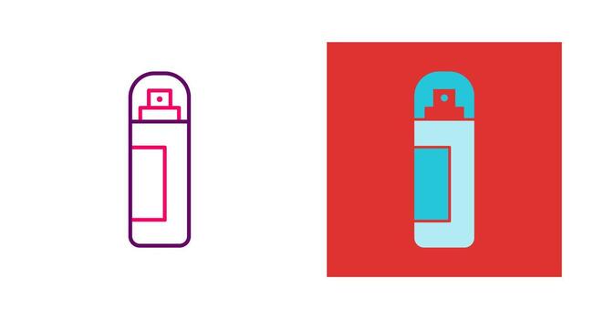 icono de vector de aerosol