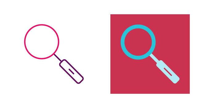 icono de vector de búsqueda