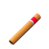 cigarro 3d Renderização ícone ilustração png