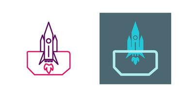 Space Shuttle Vector Icon