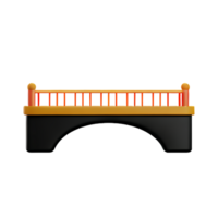 ponte 3d interpretazione icona illustrazione png