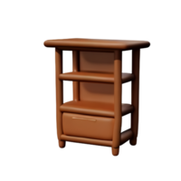 furniture 3d rendering icon illustration png