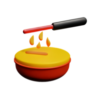 cooking 3d rendering icon illustration png