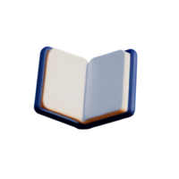 Biblia 3d representación icono ilustración png