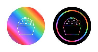 Cup Cake Vector Icon