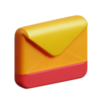 Email 3d Rendern Symbol Illustration png