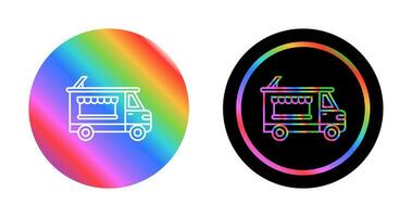 Bakery Truck Vector Icon