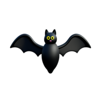 bat 3d rendering icon illustration png