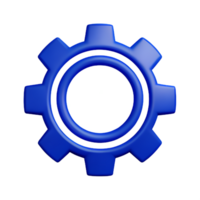 uitrusting 3d renderen icoon illustratie komma uit elkaar gehaald, Nee speciaal tekens png