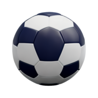 soccer ball 3d rendering icon illustration png