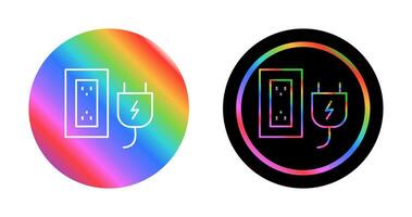 Plug and Socket Vector Icon