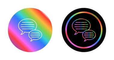 Speech Bubble Vector Icon