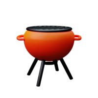 churrasco 3d Renderização ícone ilustração png