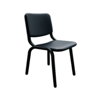 chaise 3d le rendu icône illustration png