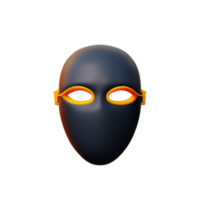 maschera 3d interpretazione icona illustrazione png