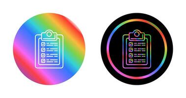 Checklist Vector Icon