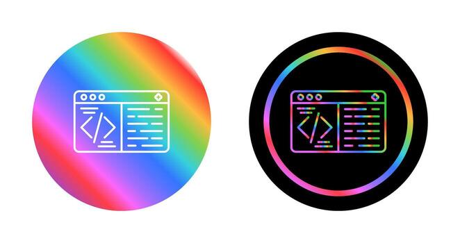 Coding Vector Icon