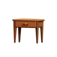 furniture 3d rendering icon illustration png