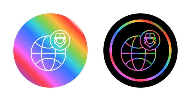Network Hack Vector Icon