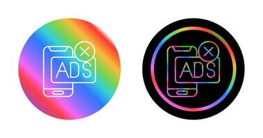 AD Block Vector Icon
