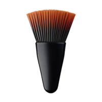 Black brush 3d rendering icon illustration png