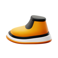 Shoes 3d rendering icon illustration png